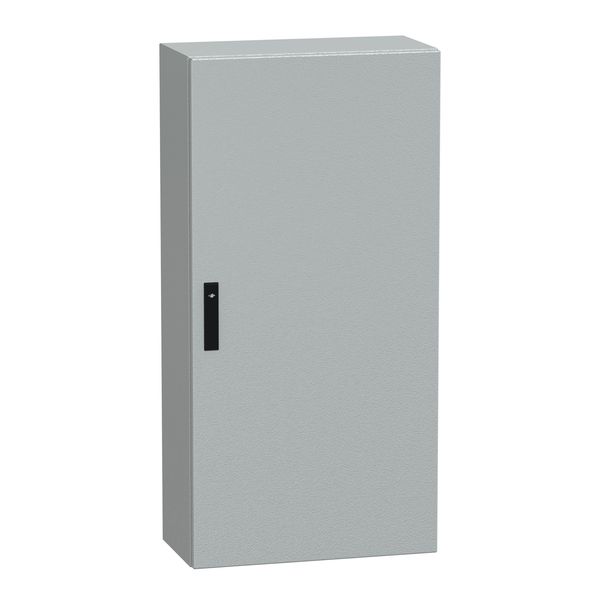 Spacial CRNG plain door w/o mount.plate. H1200xW600xD300 IP66 IK10 RAL7035. image 1