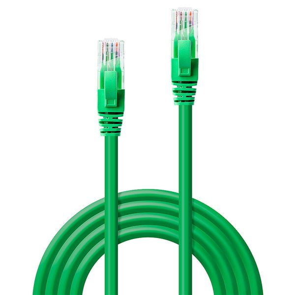 5m Cat.6 U/UTP Network Cable, Green RJ45, M/M, 250MHz, Copper image 2