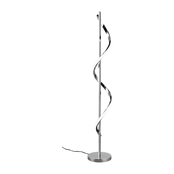 Isabel LED floor lamp chrome 4000K image 1