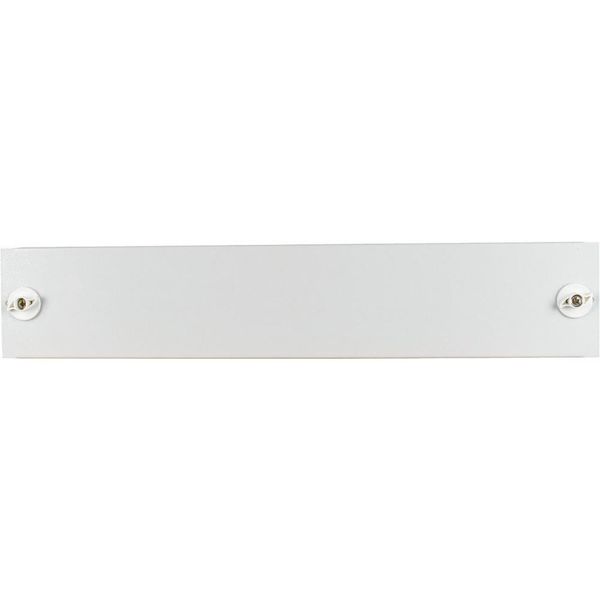 Front plate, for HxW=50x400mm, blind, white image 3