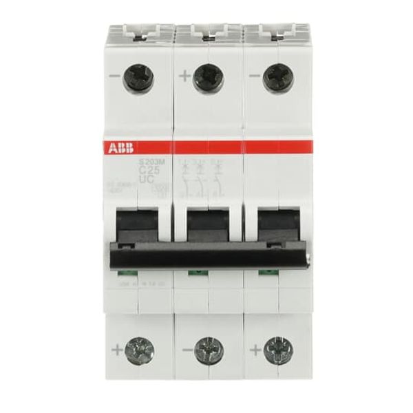 S203M-C25UC Miniature Circuit Breaker - 3P - C - 25 A image 2