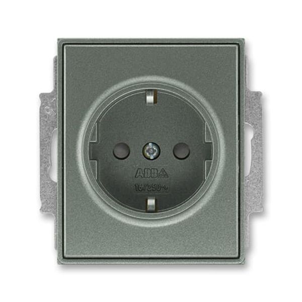 5518E-A03459 34 Socket outlet with earthing contacts, shuttered image 1