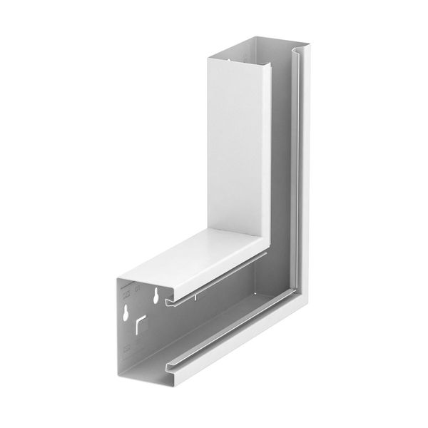 GS-SFS70110RW  Flat corner, for Rapid 80 channel, 70x110mm, pure white Steel image 1