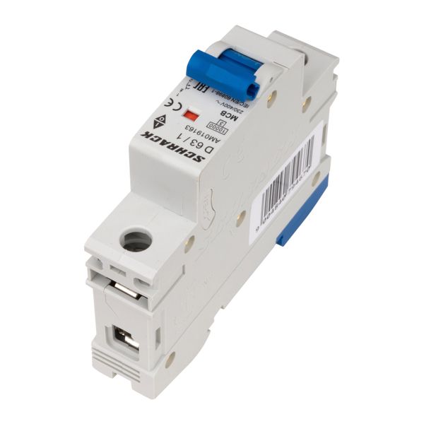 Miniature Circuit Breaker (MCB) AMPARO 10kA, D 63A, 1-pole image 5