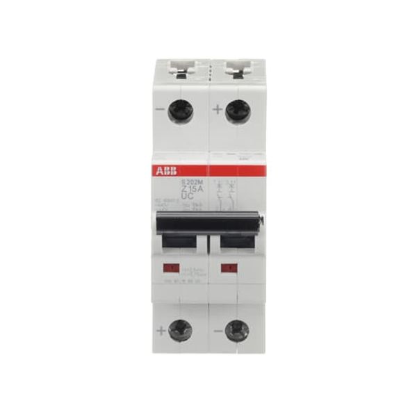 S202M-Z15UC Miniature Circuit Breaker - 2P - Z - 15 A image 2