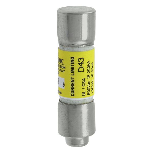 Fuse-link, LV, 8 A, AC 600 V, 10 x 38 mm, CC, UL, time-delay, rejection-type image 3