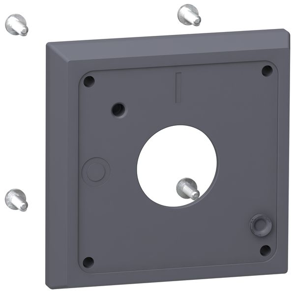 Spacer base for rotary handle mounting, TeSys GV, retrofit accessory image 3