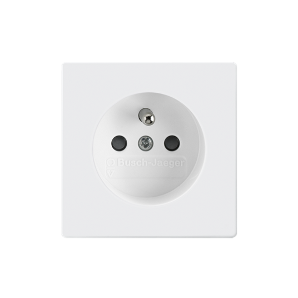 5599B-A0235784 Outlet with pin, overvoltage protection White image 3