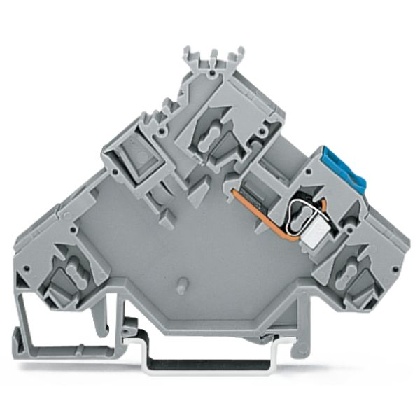 2-conductor actuator supply terminal block with colored conductor entr image 2