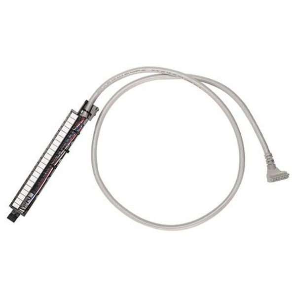 Allen-Bradley 1492-CABLE025F Connection Products, Digital Cable, 2.5 m (8.2 ft), 1492-CABLE(1)F Pre-WIRED DISC image 1