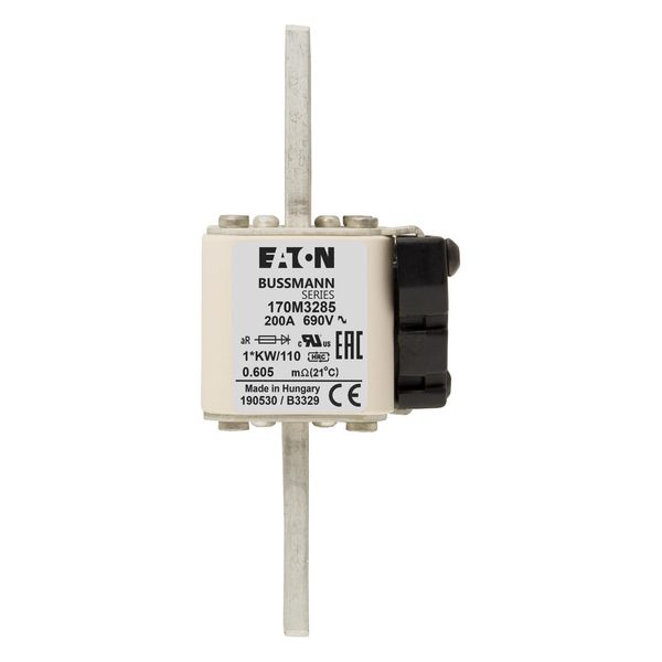 FUSE 200A 690V 1*KW/110 AR. image 8