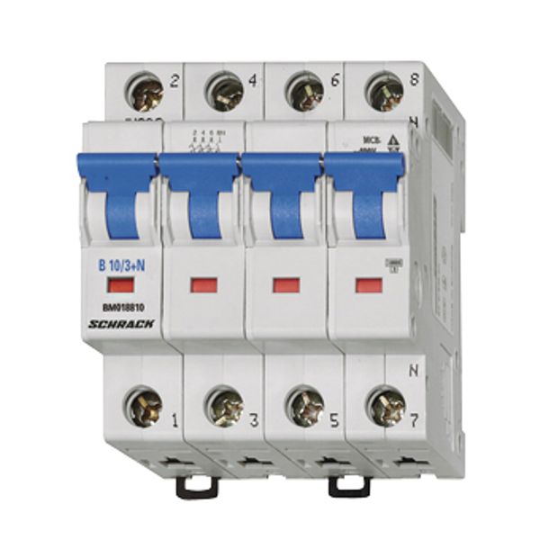 Miniature Circuit Breaker (MCB) B, 20A, 3+N, 6kA image 1