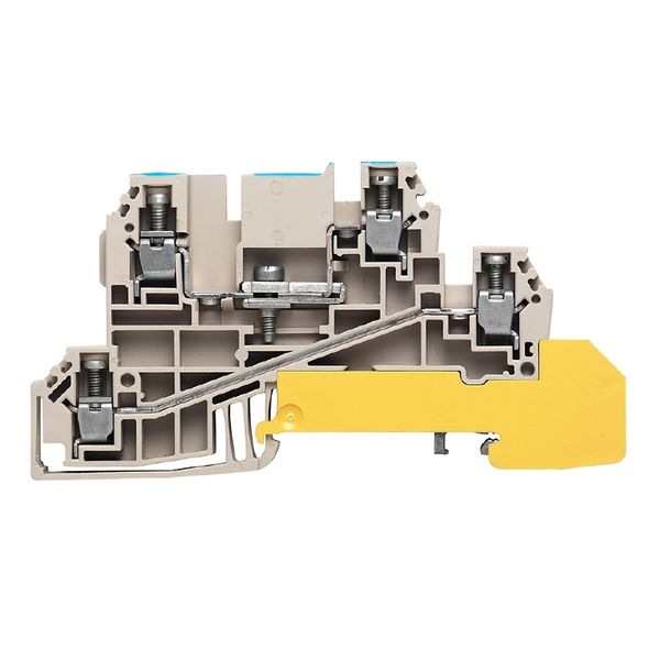 Multi level installation terminal block, Screw connection, 2.5 mm², 40 image 1