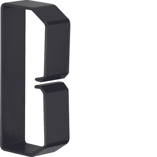 Cable retaining clip made of PVC for LKG 50x100mm black image 1