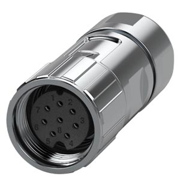 Signal connector straight for S-1FL... image 1