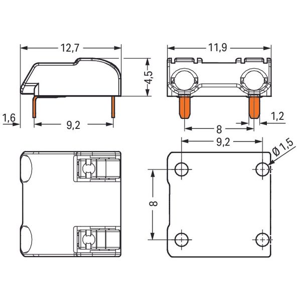 THR PCB terminal block image 2