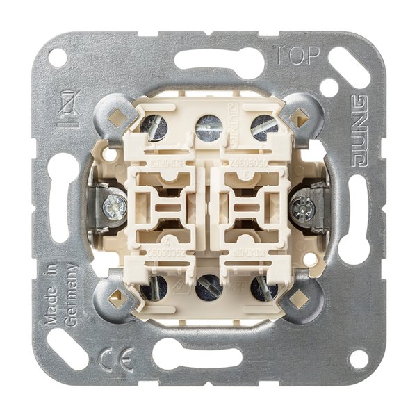 2-gang switch insert 1-pole, 2-way 509-20U image 2