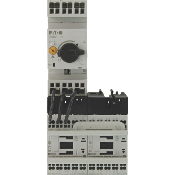 Reversing starter, 380 V 400 V 415 V: 5.5 kW, Ir= 8 - 12 A, 24 V DC, DC voltage, Push in terminals image 5