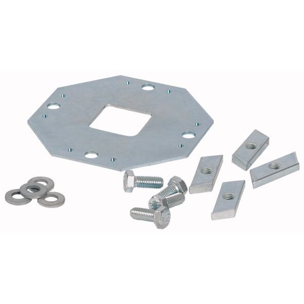 Cross plate, for mounting frame profile, CI system image 2