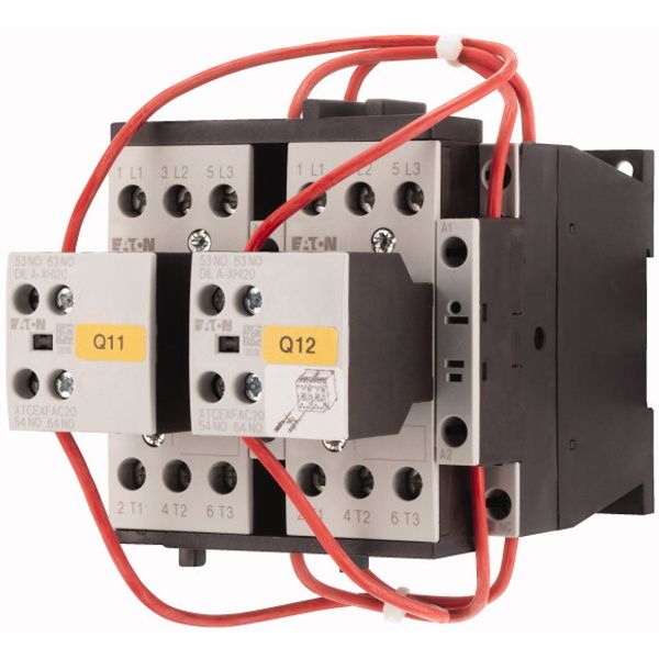 Reversing contactor combination, 380 V 400 V: 15 kW, 24 V DC, DC operation image 3
