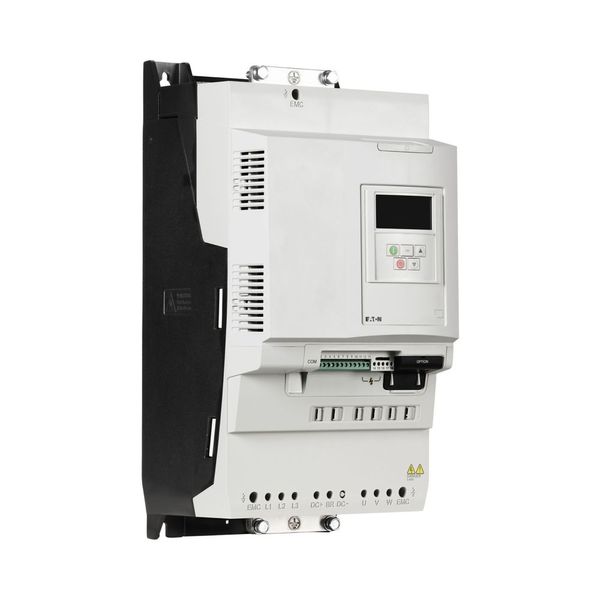 Frequency inverter, 230 V AC, 3-phase, 72 A, 18.5 kW, IP20/NEMA 0, Radio interference suppression filter, Additional PCB protection, DC link choke, FS image 10