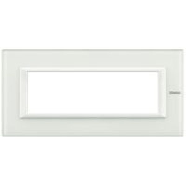 AXOLUTE - COVER PLATE 6P WHITE GLASS image 1