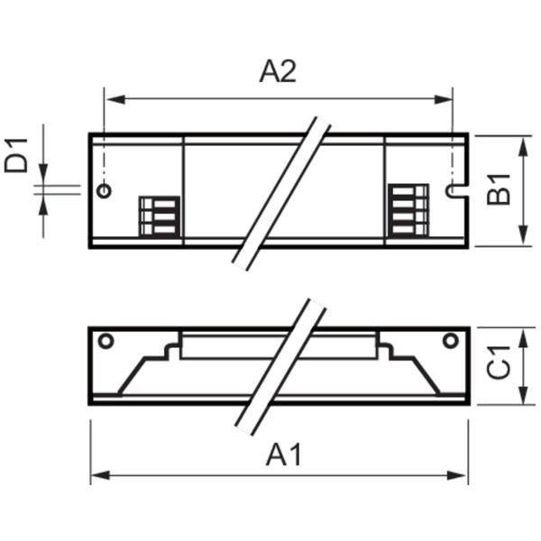 HF-P 3/4 14 TL5 III 220-240V 50/60Hz IDC image 5