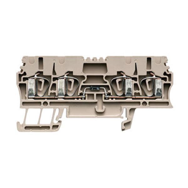 Component terminal block, Tension-clamp connection, 2.5 mm², 400 V, 0. image 1