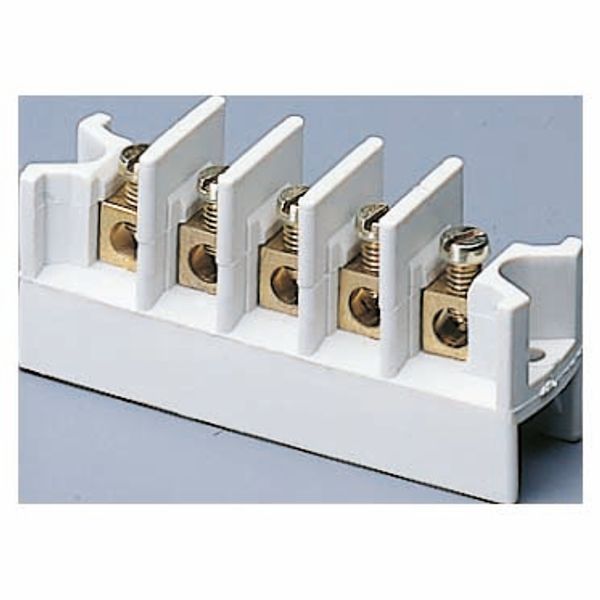 MULTI-POLE TERMINAL BLOCK - PRESS-ON - CONNECTING CAPACITY 5X4 MM² image 2