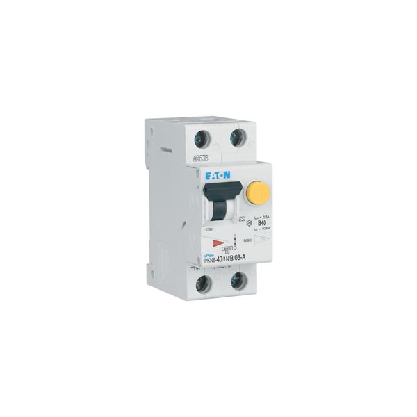 RCD/MCB combination, 40 A, 300 mA, MCB trip characteristic: B, 1p+N, RCD trip characteristic: A image 16