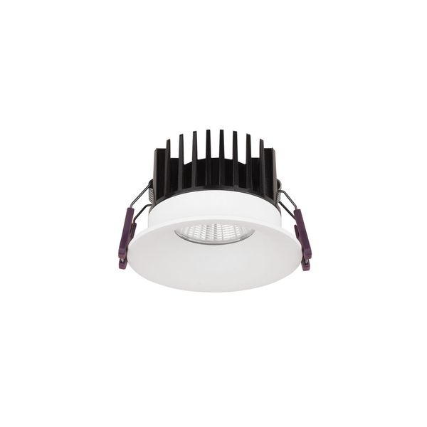 White Aluminium LED 12 Watt 720Lm 3000K Beam 38o IP65 D: 8.5 H: 5.4 cm image 1