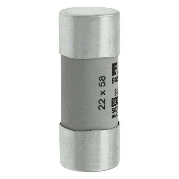 Fuse-link, LV, 8 A, AC 690 V, 22 x 58 mm, gL/gG, IEC, with striker image 17