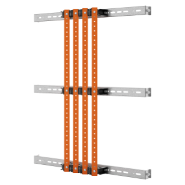 PAIR OF BUSBAR-HOLDER - FOR FLAT BUSBARS 30x10 - 630A -  FOR STRUCTURES D=600-800 - STRUCTURES L=850 - FOR QDX 1600H image 1