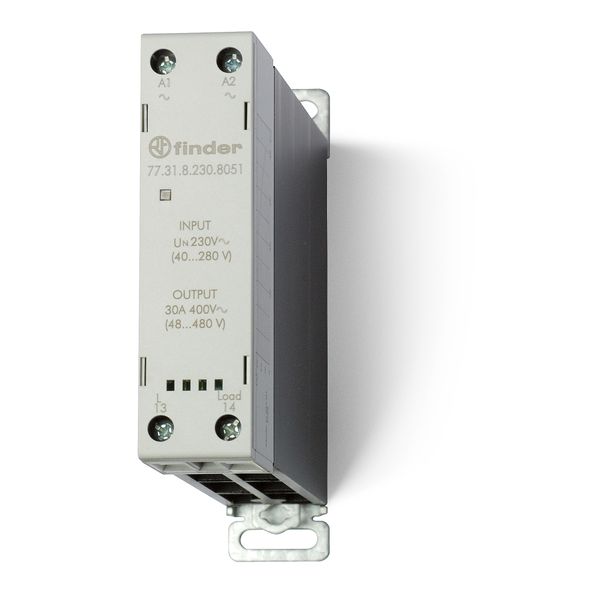 Modular SSR.22,5mm.1NO output 30A/400VAC/input 230VAC Random switch-on (77.31.8.230.8051) image 3
