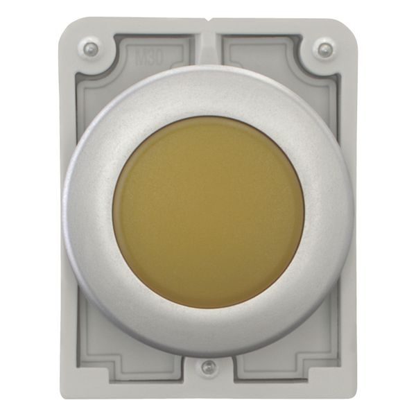 Indicator light, RMQ-Titan, Flat, yellow, Metal bezel image 4