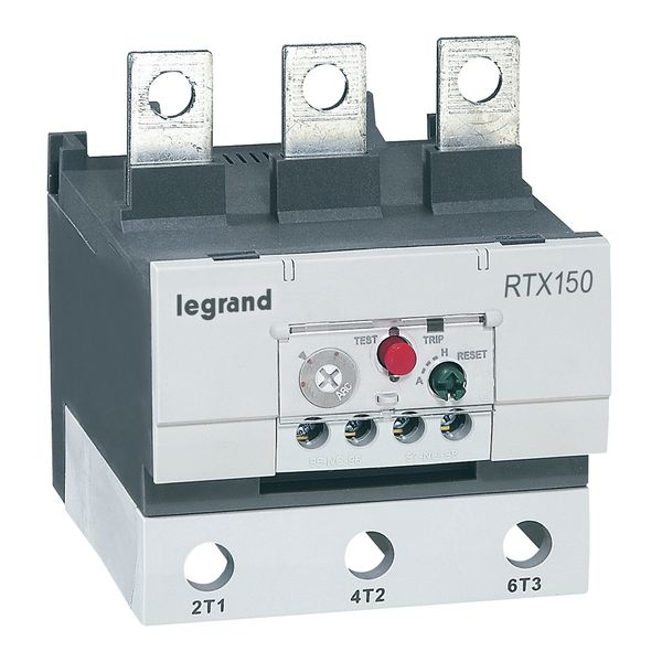 Thermal overload relay RTX³ 150 95-130A  class 10A image 1
