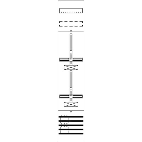 FD19DT Meter panel , 1350 mm x 250 mm (HxW), Rows: 0 image 13