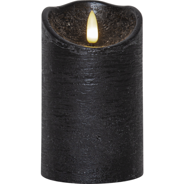 LED Pillar Candle Flamme Rustic image 1