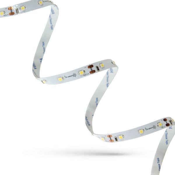 LED STRIP 18W 3528 60LED CW 1m (roll 5m) - without cover image 3