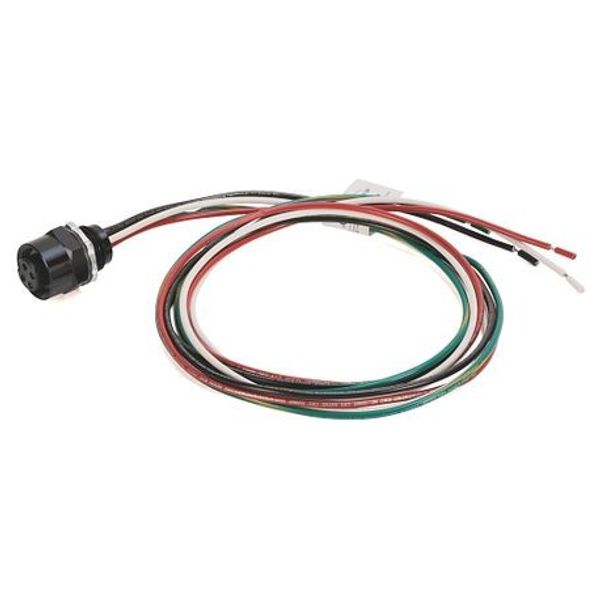 Allen-Bradley 280-M22F-M1 M22, Female 4-pin Receptacle, 1 meter image 1