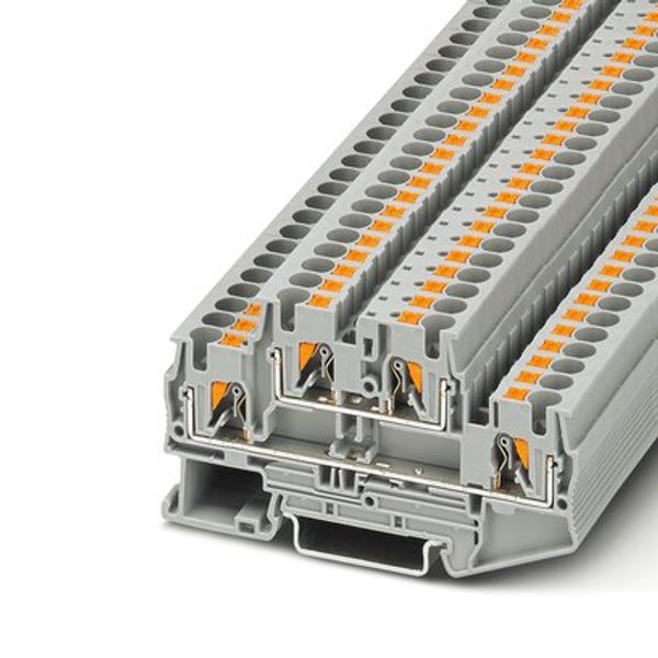 Double-level terminal block Phoenix Contact PTTB 4 RD 500V 28A image 1