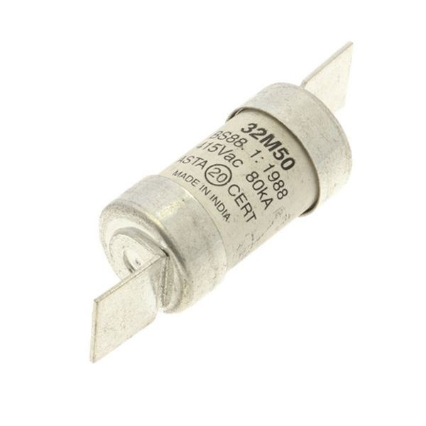 Fuse-link, low voltage, AC 415 V, BS88/F2, 18 x 59 mm, gM, BS image 2