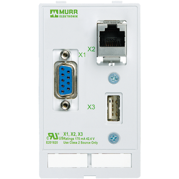 MODLINK  DATA  INSERT 1×SUB-D9 fem./sold. + 1×RJ45 + 1xUSB fem./fem. image 1