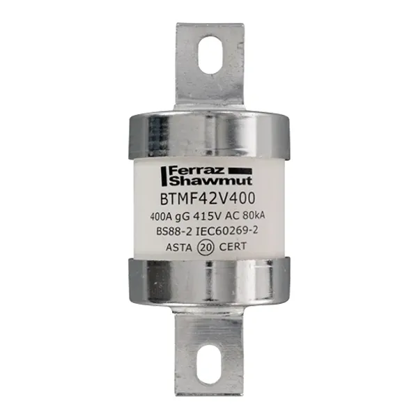 BS fuse-link IEC gG B4 415VAC 240VDC 400A BTMF Central Bolted Tag image 1