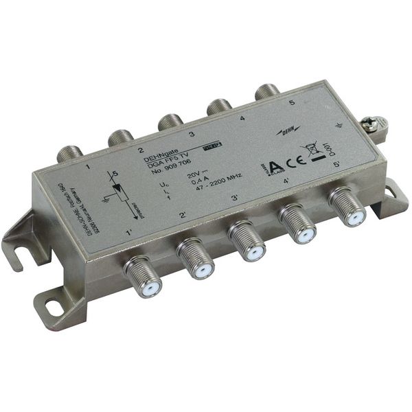 Five-channel surge arrester DEHNgate for 75 Ohm TV and SAT systems image 1