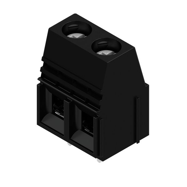 PCB terminal, 10.16 mm, Number of poles: 2, Conductor outlet direction image 2