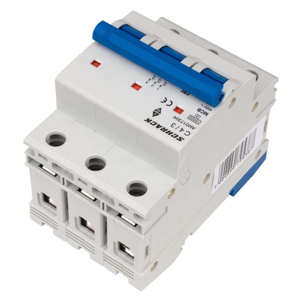 Miniature Circuit Breaker (MCB) AMPARO 10kA, C 4A, 3-pole image 7