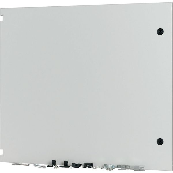 Section wide door, closed, HxW=700x800mm, IP55, grey image 6