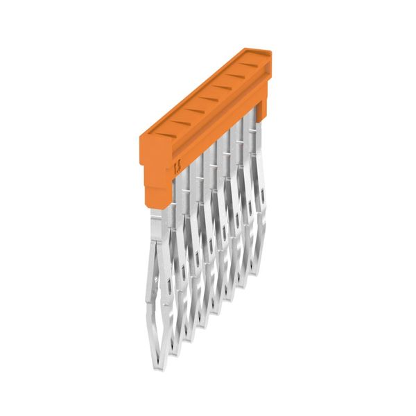 Cross-connector (terminal), Plugged, Number of poles: 8, Pitch in mm:  image 1