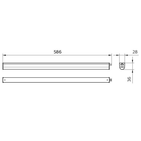 BN021C LED10S/830 L600 image 1